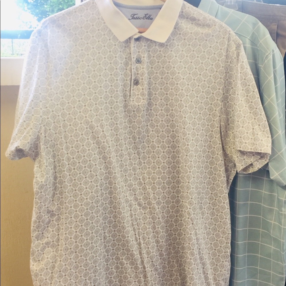 Mens ✅ Tasso Elba XL polo shirt